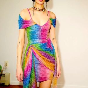 Mia Vesper RAINBOW B DRESS Large